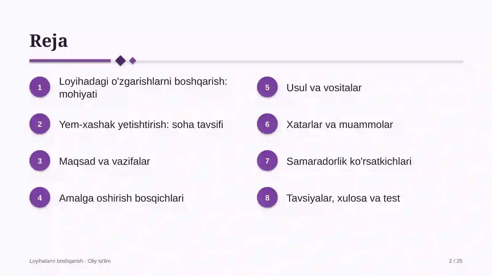 yem xashak yetishtirishda loyihadagi o'zgarishlarni boshqarish 5374 2