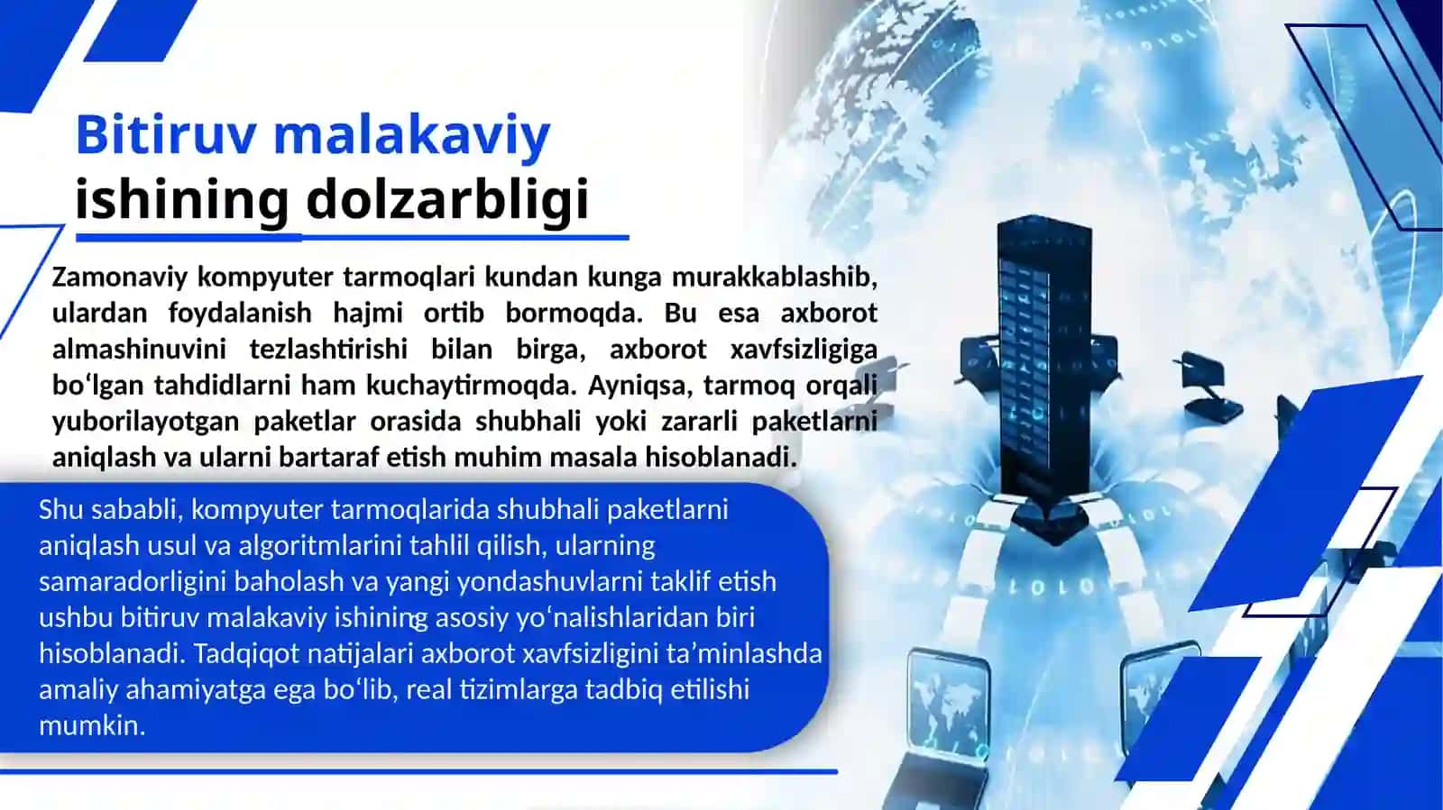 Kompyutеr tarmoqlarida shubhali pakеtlarni aniqlash usul va algoritmlari tahlili 2