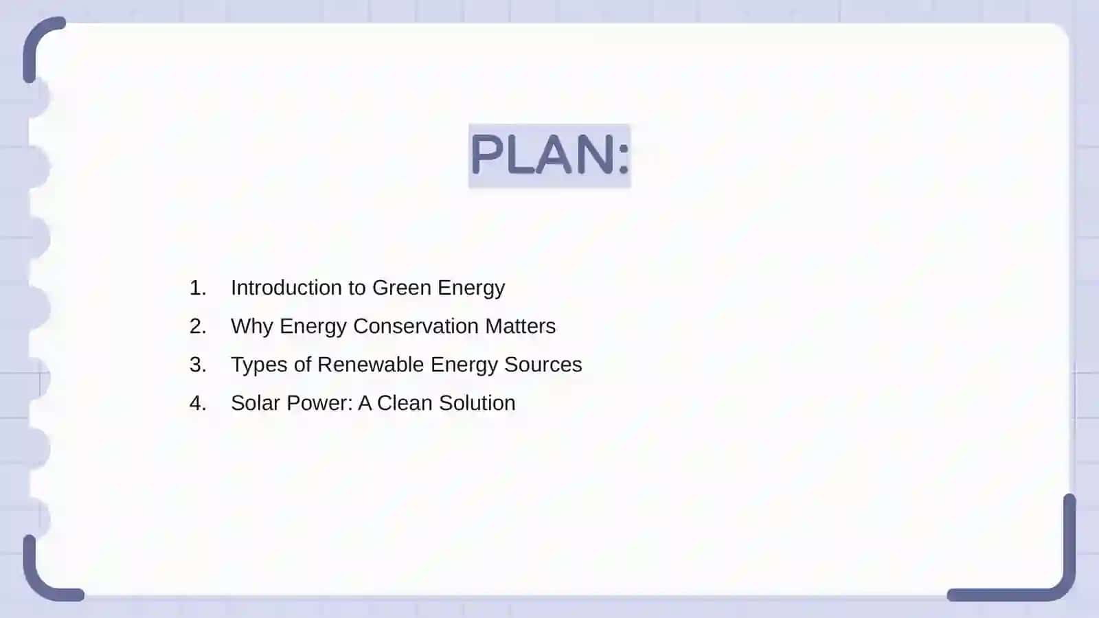 Saving Energy 2