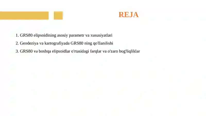 GRS80 umum yer elipsoid 2