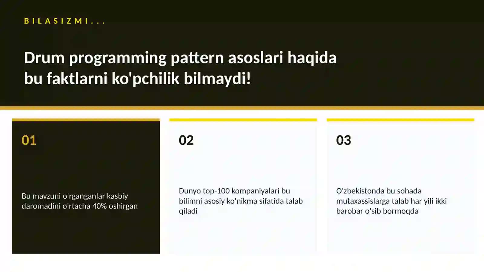 Drum programming pattern asoslari 2
