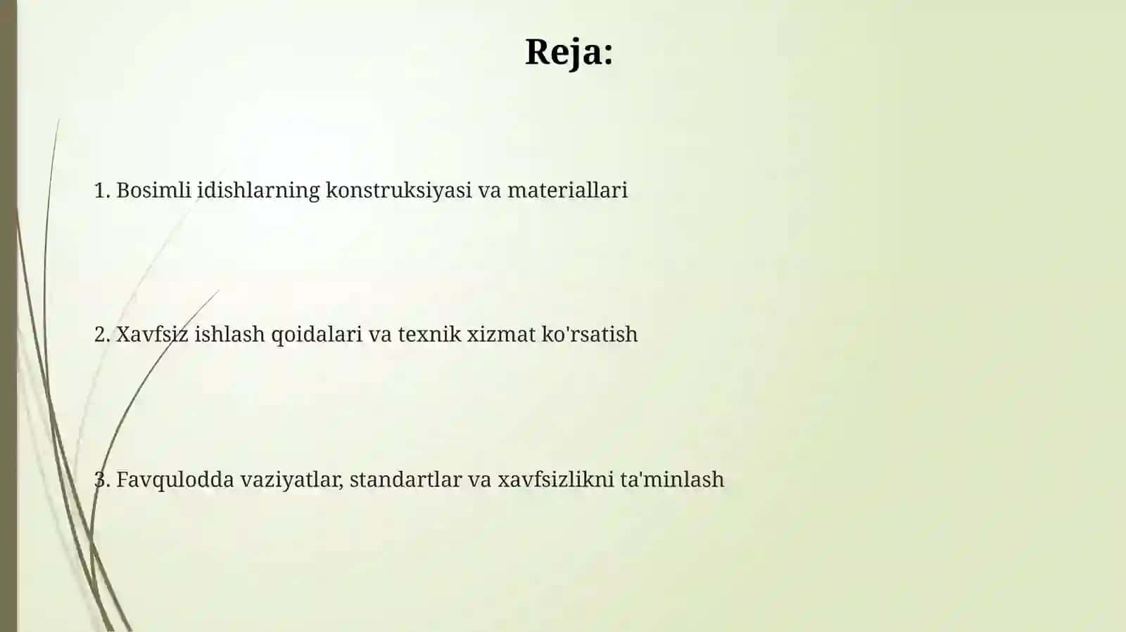 Bosimli idishlarning konstruksiyasi 2