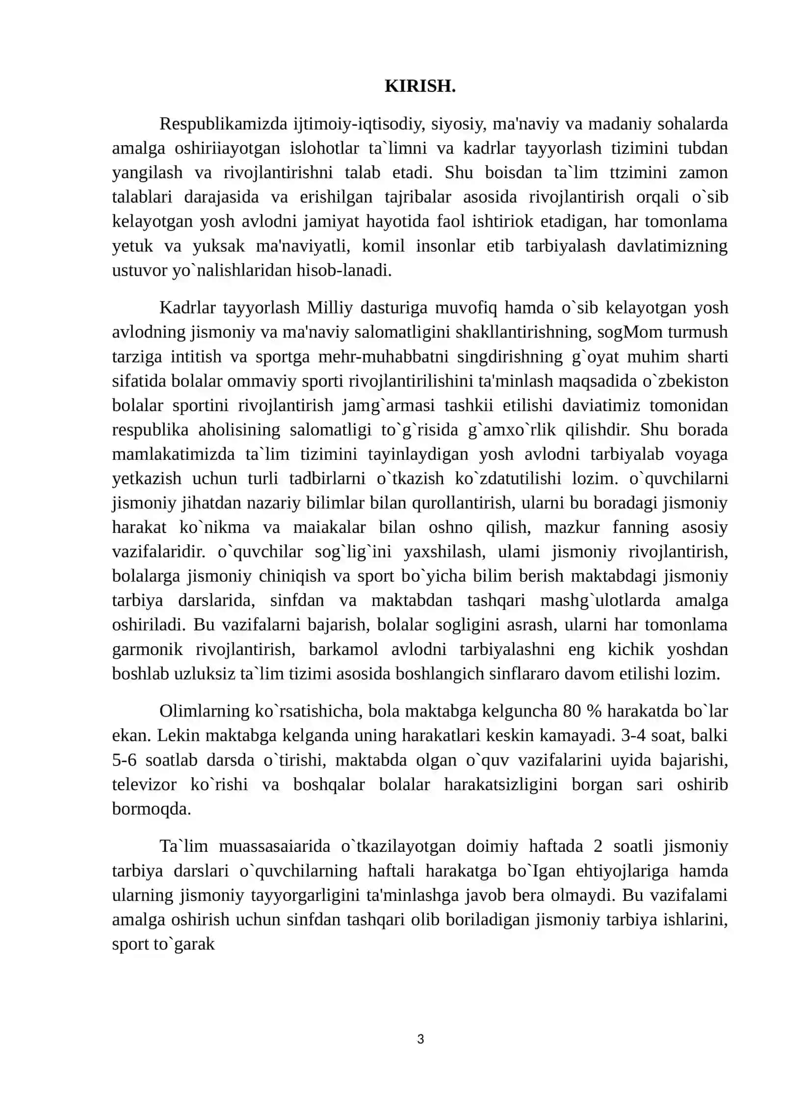 Musobaqa davrida sportchilarni tayyorlash uslubiyati 2