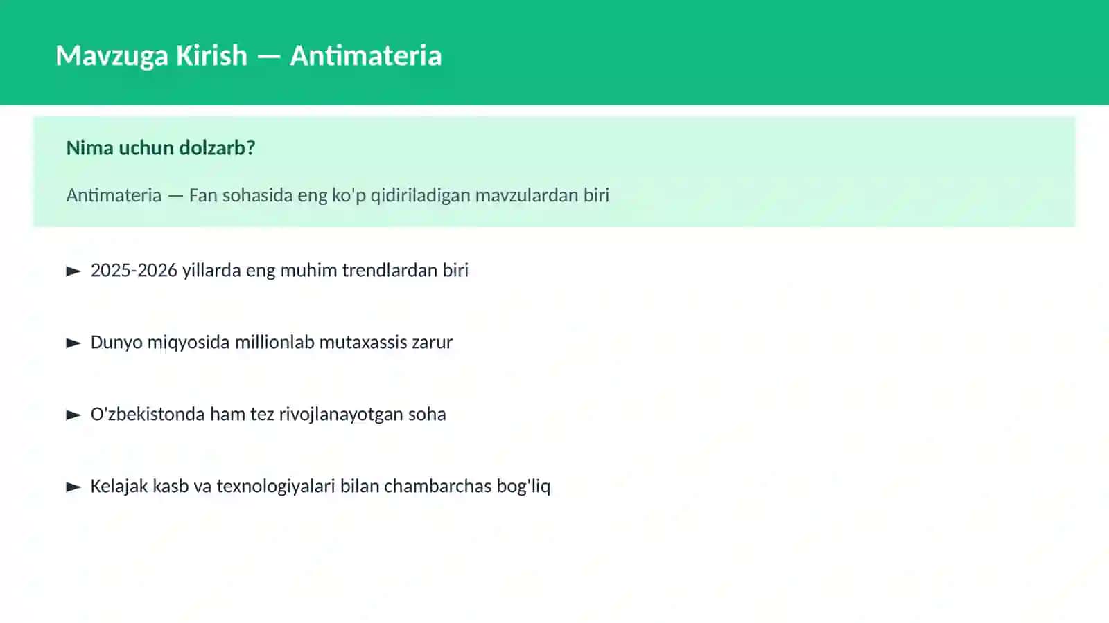Antimateria 2