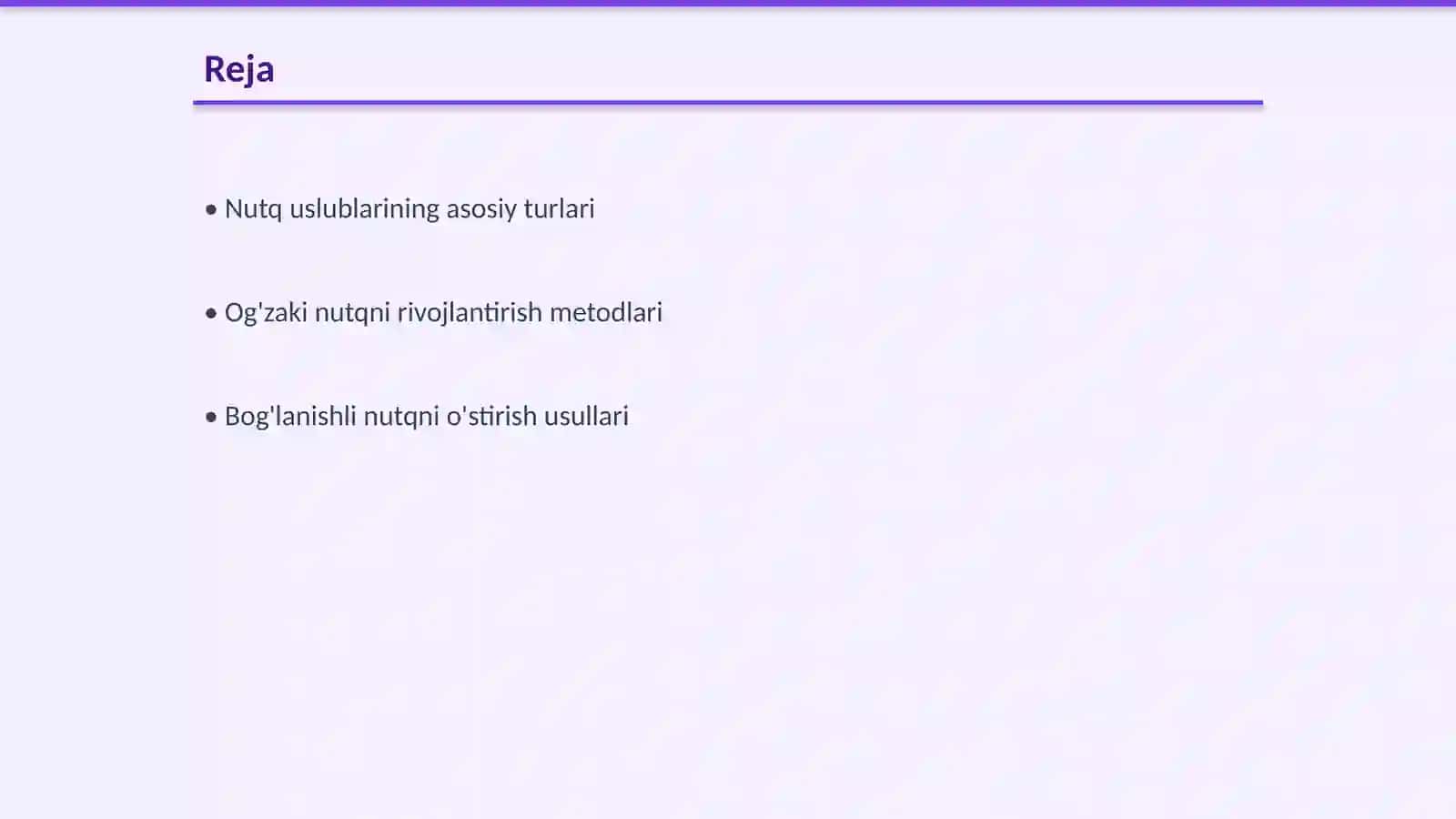 Nutq uslublari ustida ishlash metodikasi 2