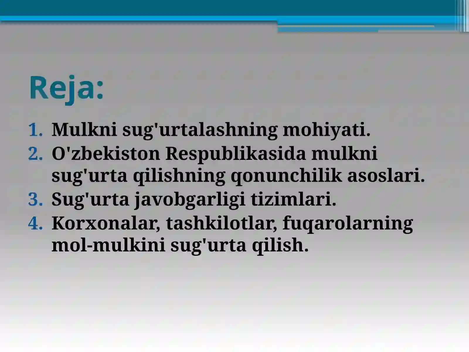 MULK SUG'urtasi 2