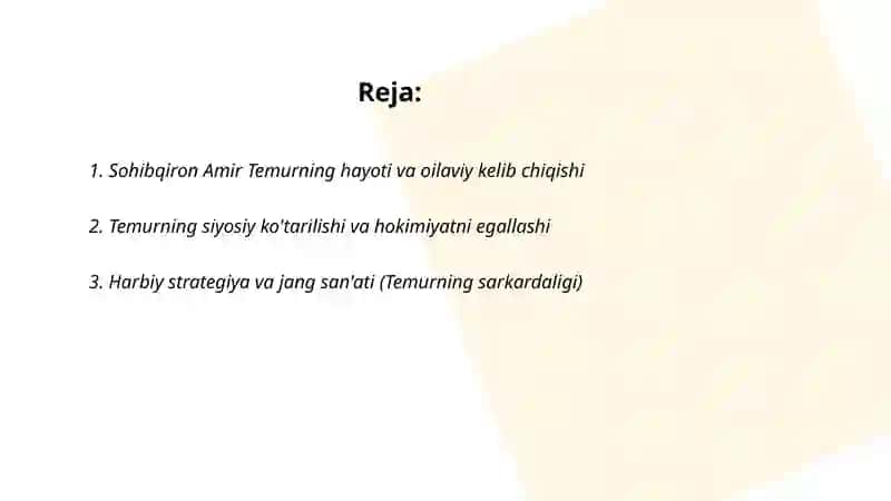 Sohibqiron Amir Temur 2