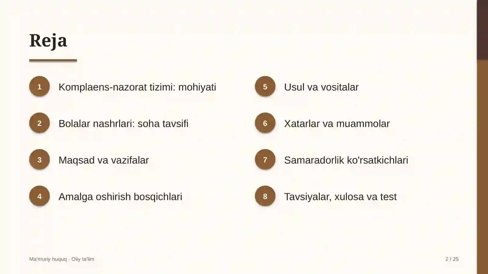 Bolalar nashrlarida komplaens-nazorat tizimi 2