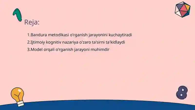 Bandura metodikasi 2