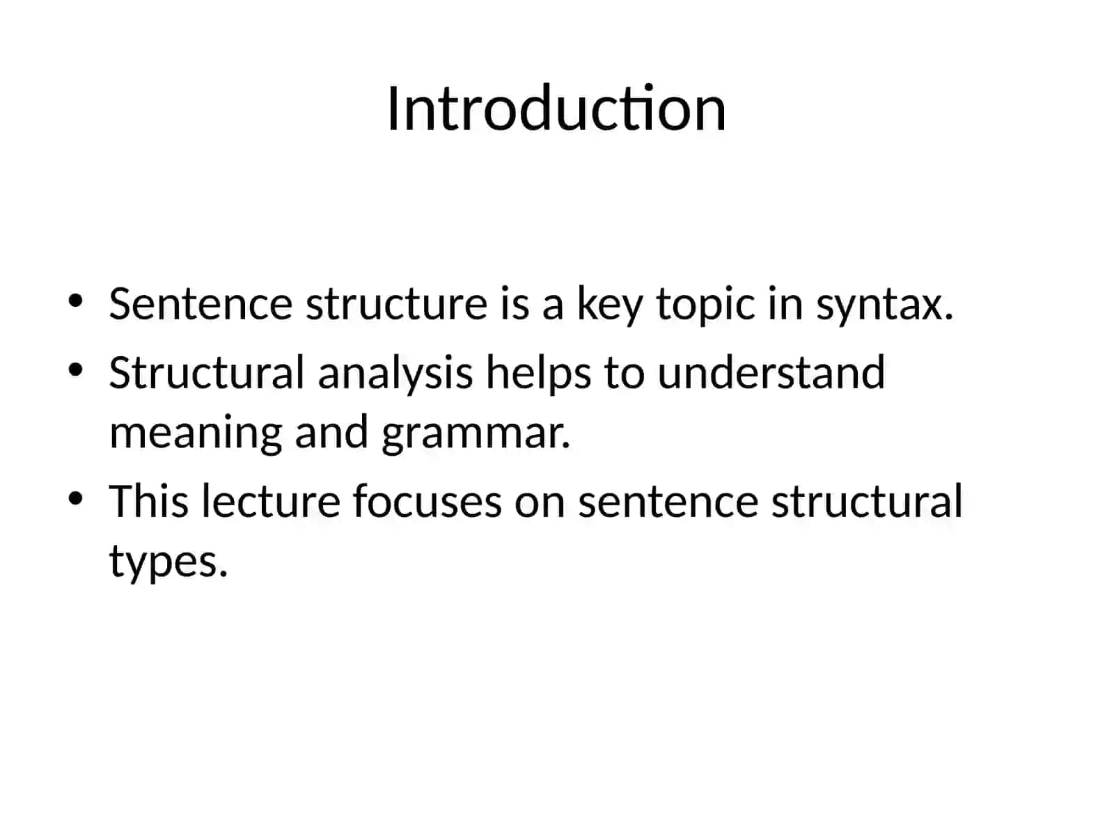 Analyzing the Text According to Structural Types of Sentence 2