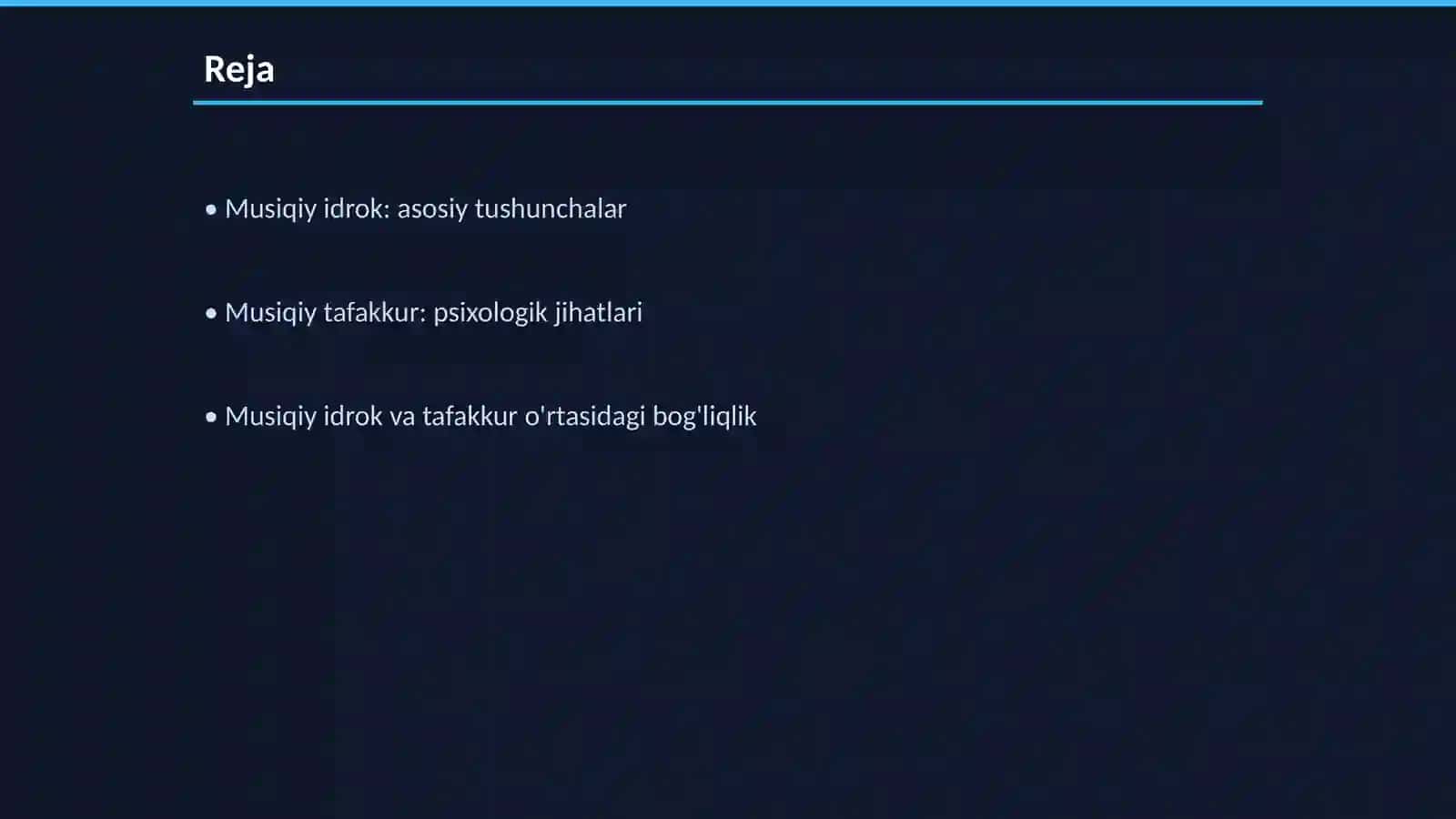 Musiqiy idrok va musiqiy tafakkur 2