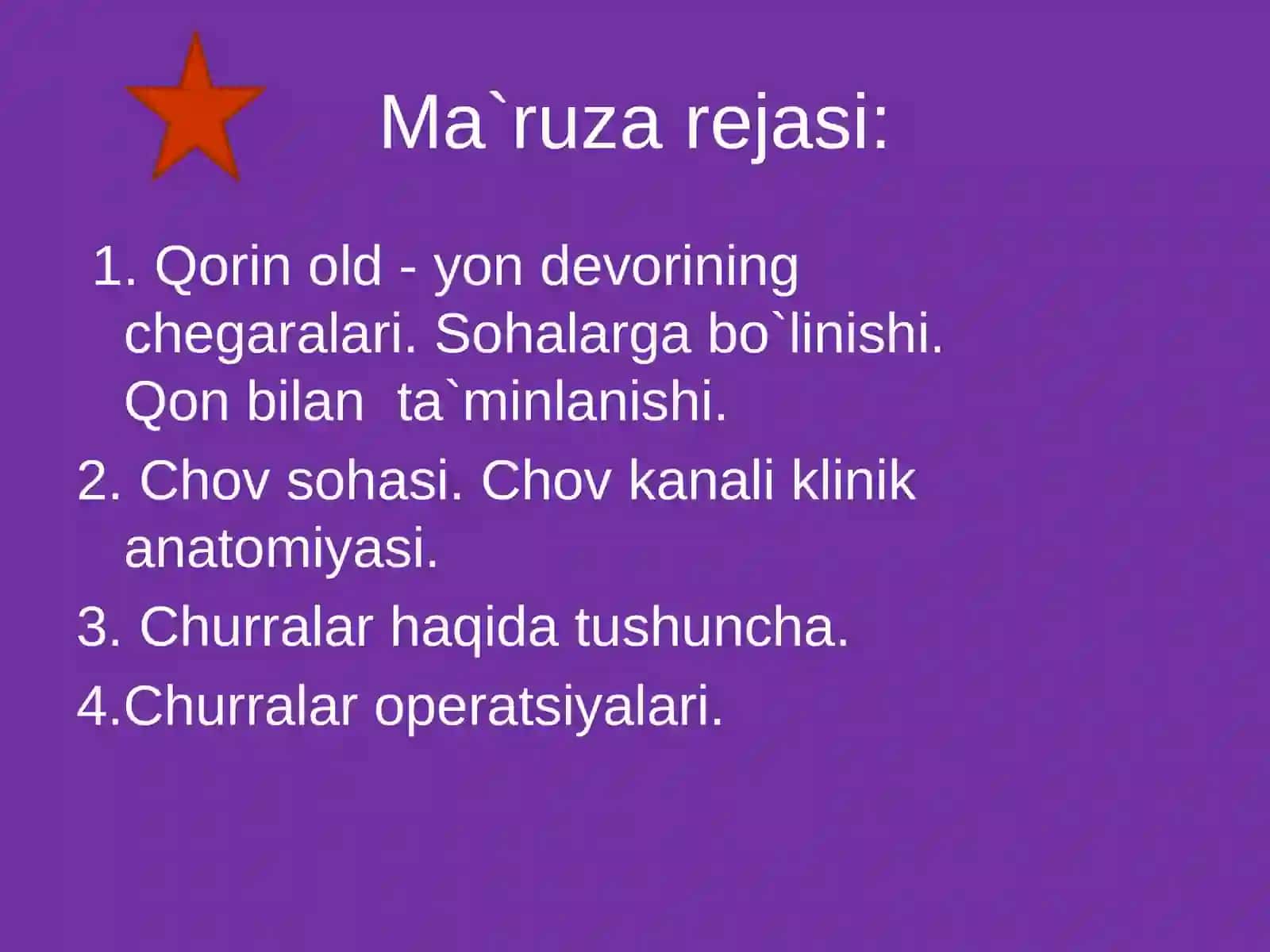 Qorin old-yon devorining klinik anatomiyasi 2