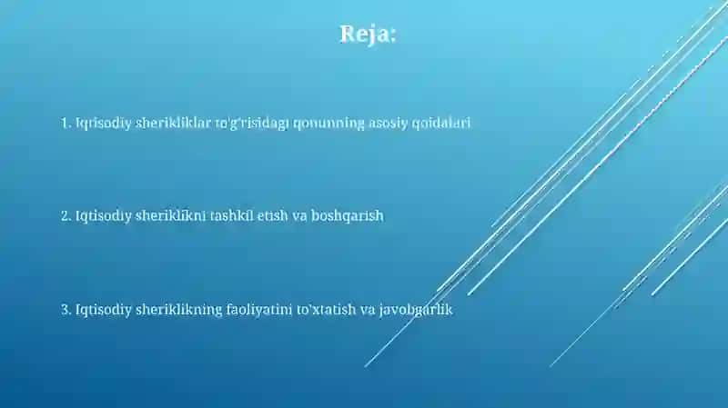 Oʻzbekiston Respublikasining qonuni Xoʻjalik shirkatlari toʻgʻrisida 2