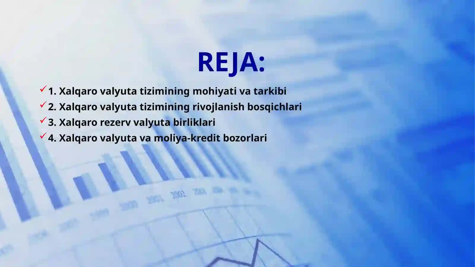 XALQARO VALYUTA-KREDIT VA MOLIYA TASHKILOTLARI 2