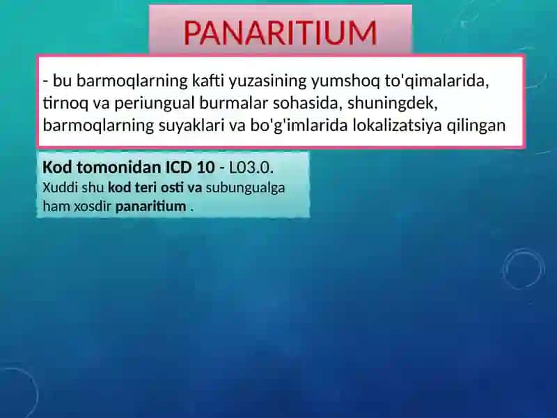 Panaritium 2