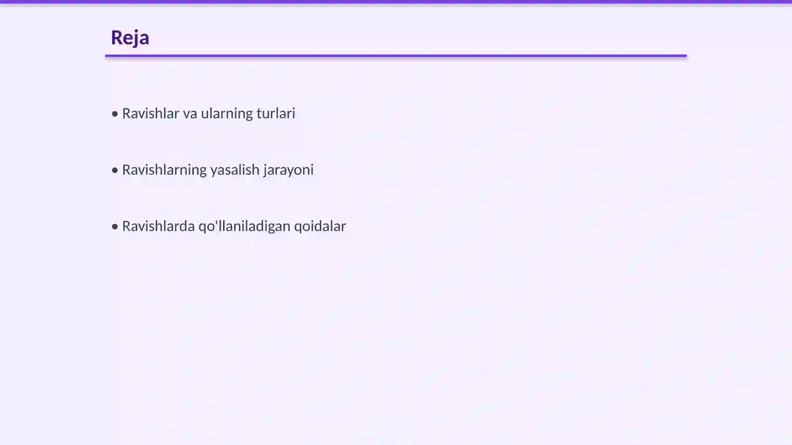 Ravishlarning yasalishi 2