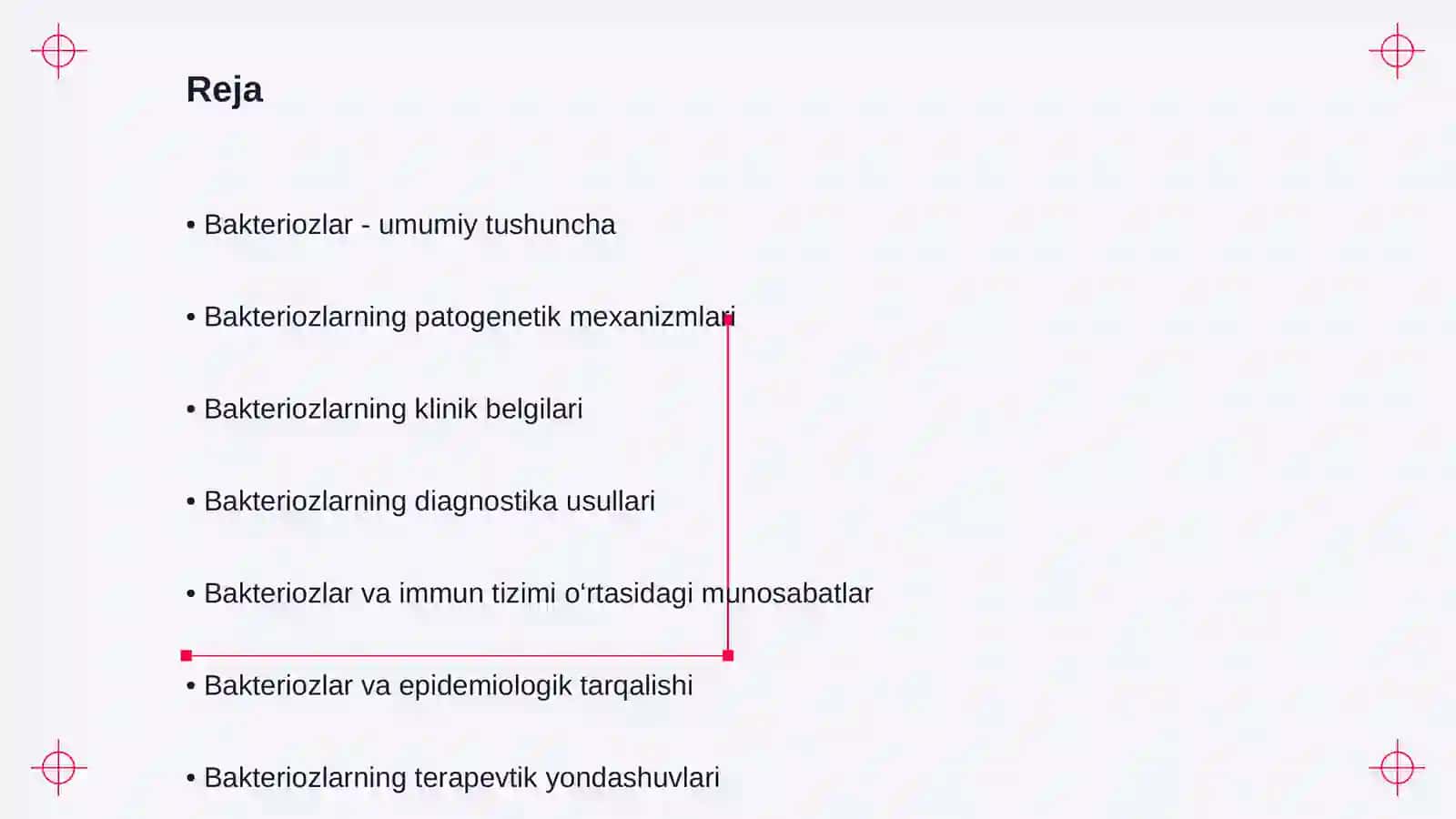 Bakteriozlarda patologik jarayonning o‘ziga xos xususiyatlari 2
