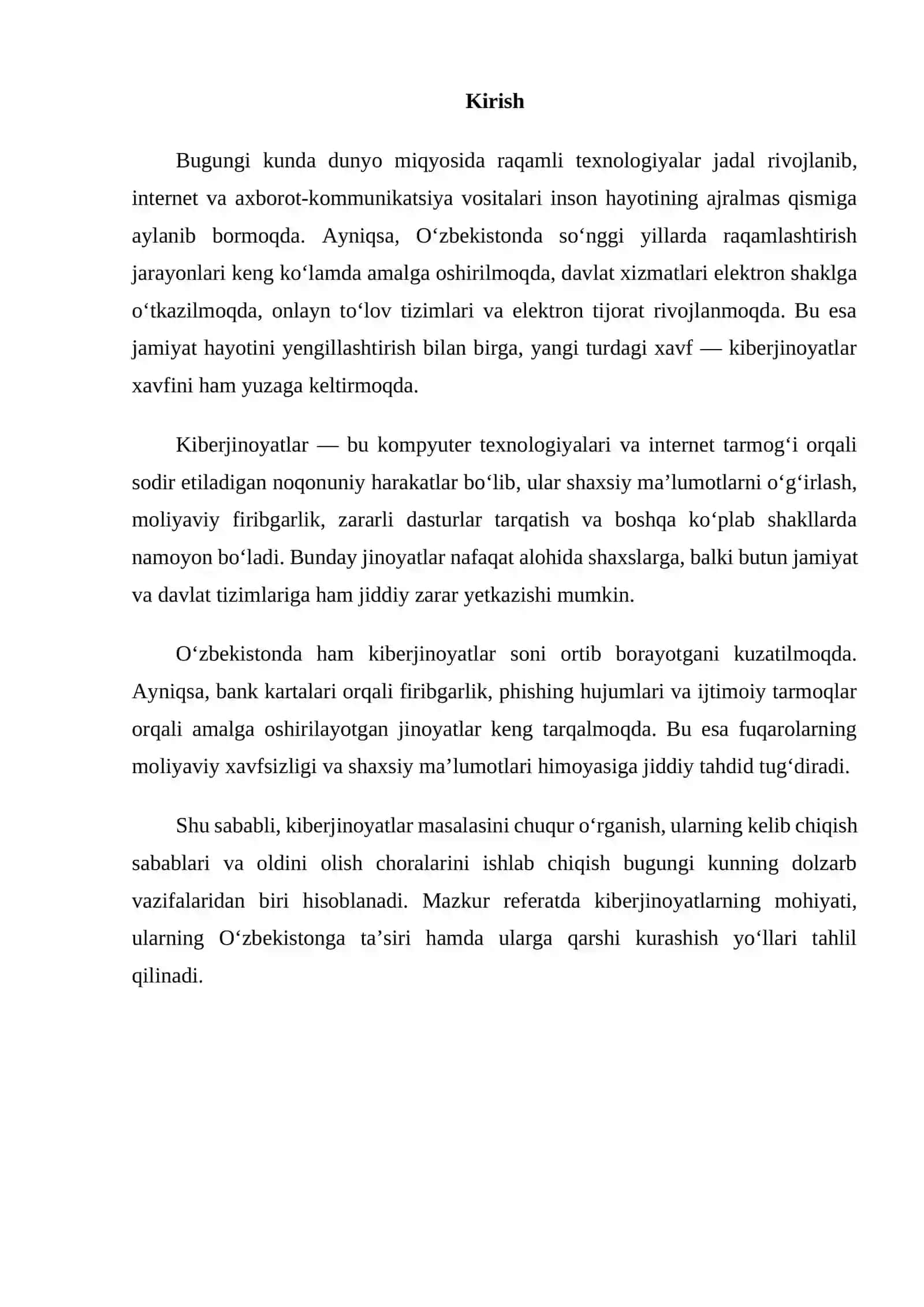Kiberjinoyatlarning O‘zbekistonga xavfi 2