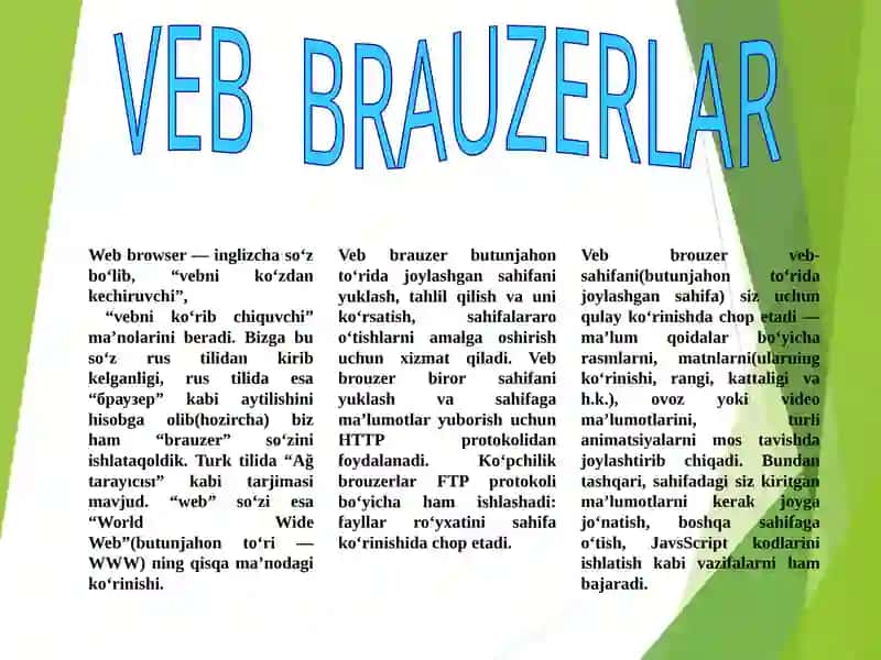 Veb brauzerlar 2