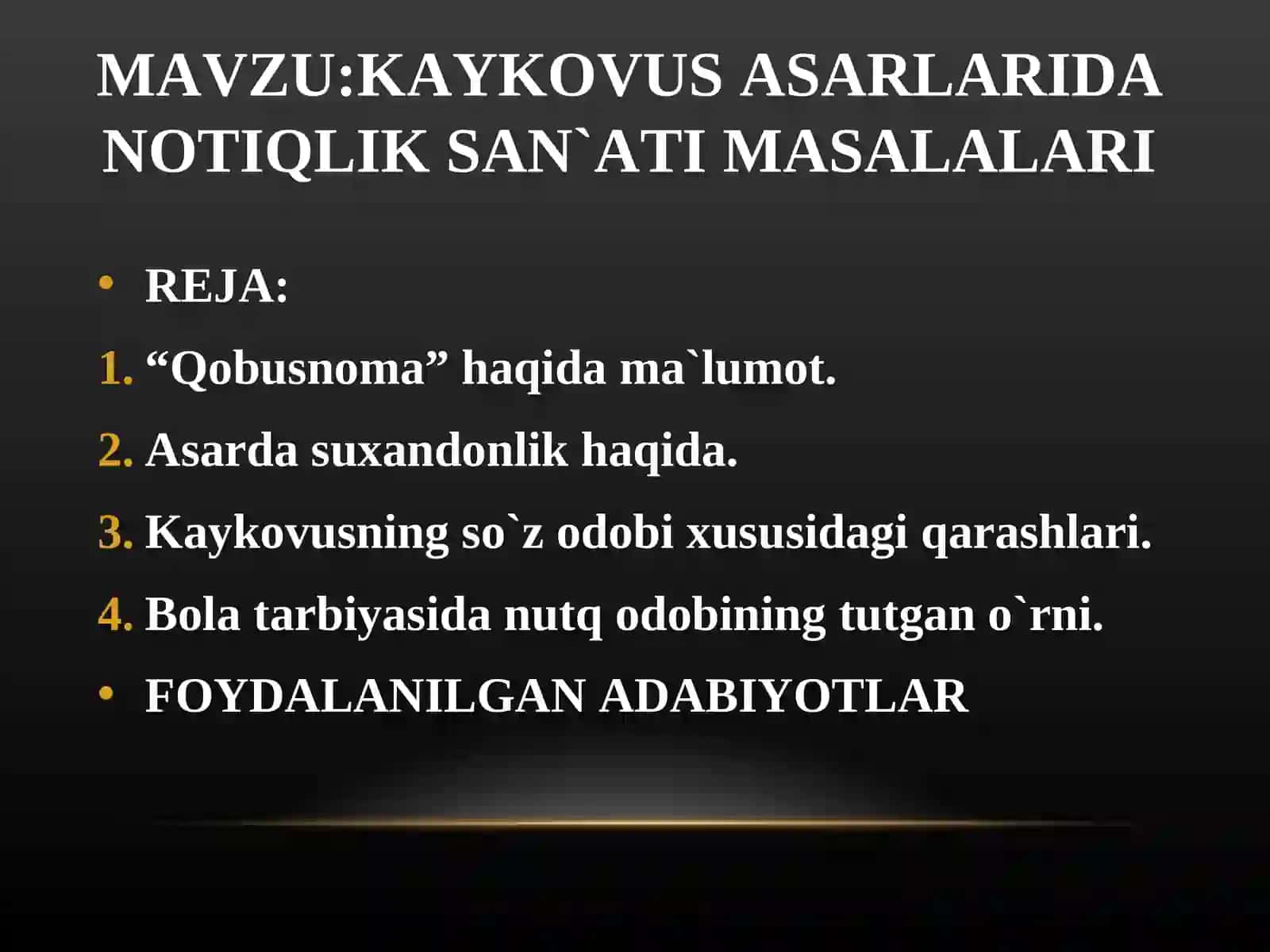 Qobusnoma 2