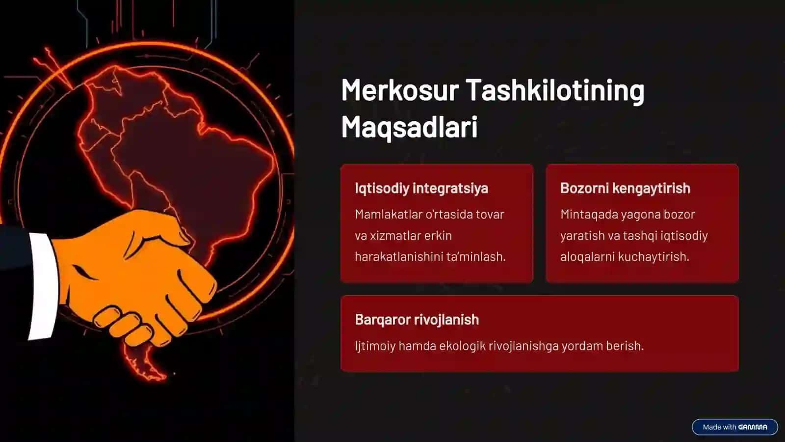 SHIMOLIY AMERIKA TASHKILOTLARI 2