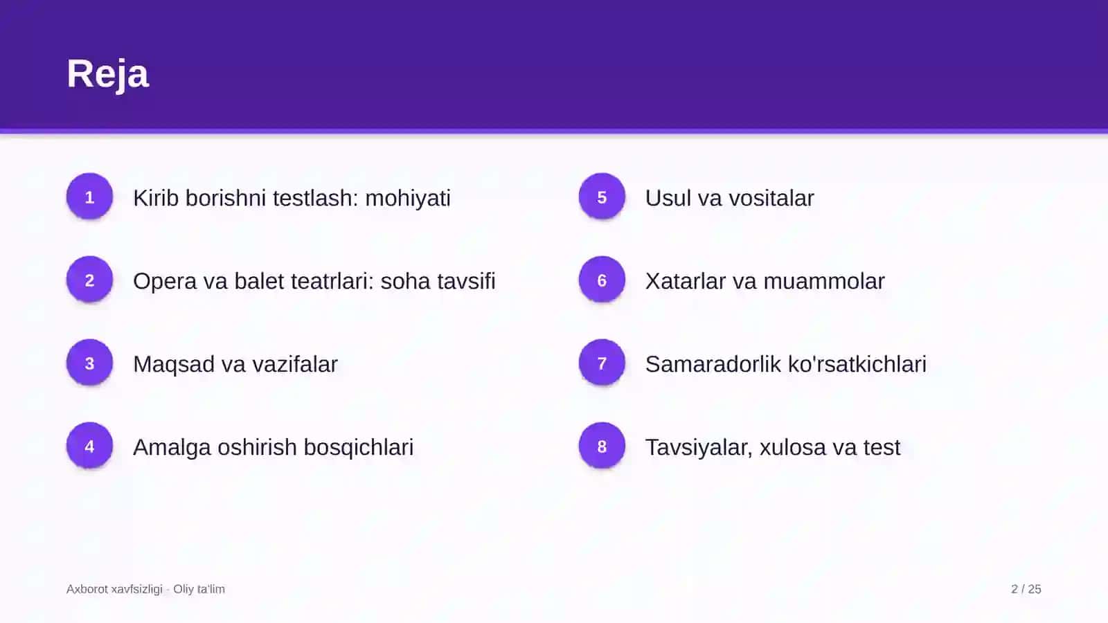 opera va balet teatrlarida kirib borishni testlash 2301 2