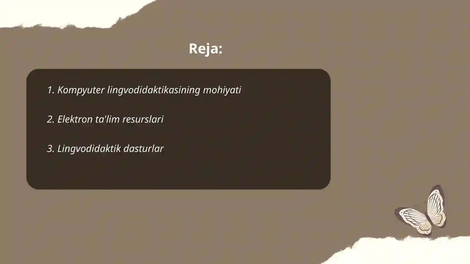 Kompyuter lingvodidaktikasi 2