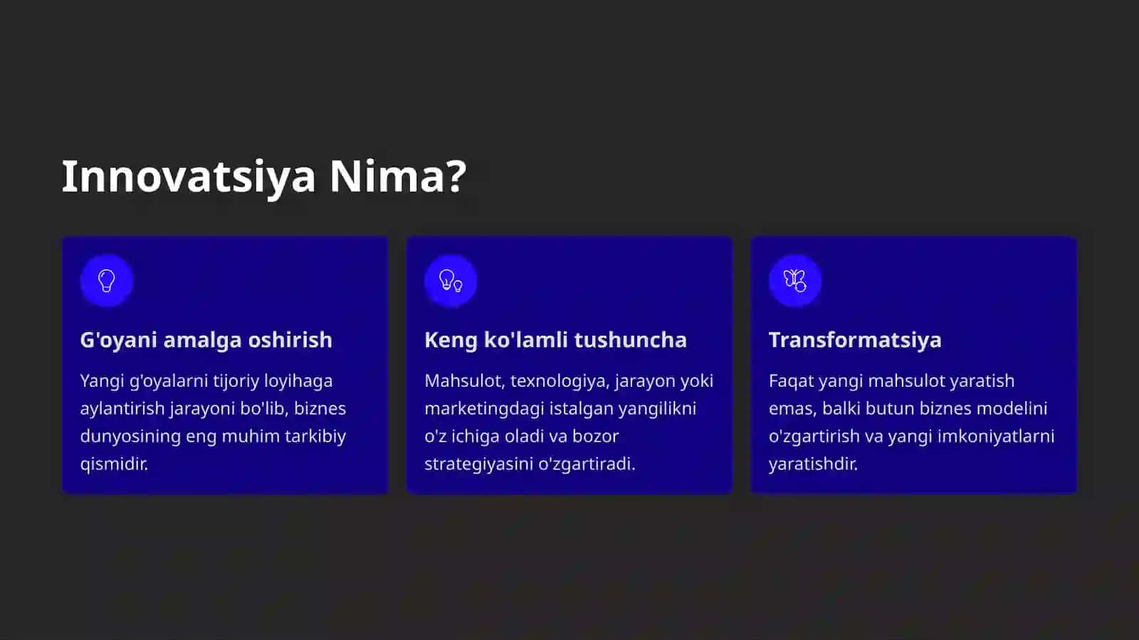 Innovatsion Menejment Metodologiyasi: Raqobatbardoshlikning Kaliti 2