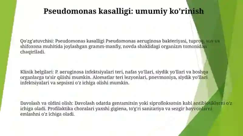 Psevdomnoz Kasalligi 2