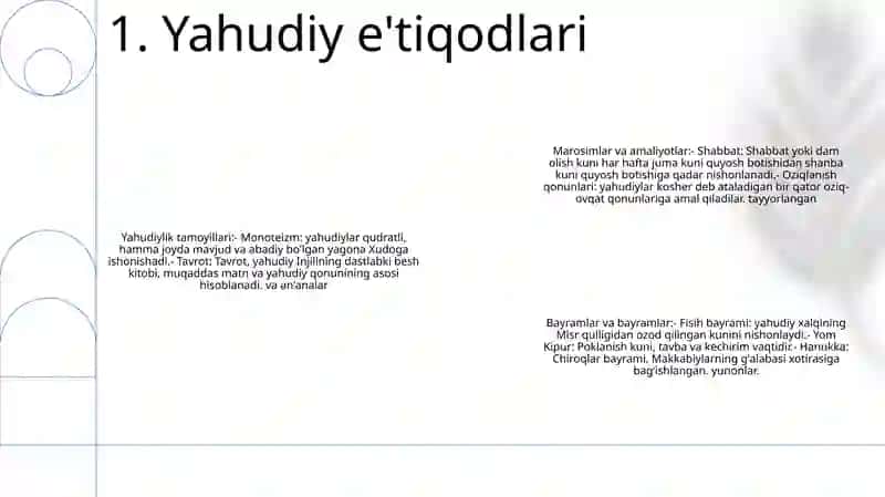 Yahudiylik Dini 2