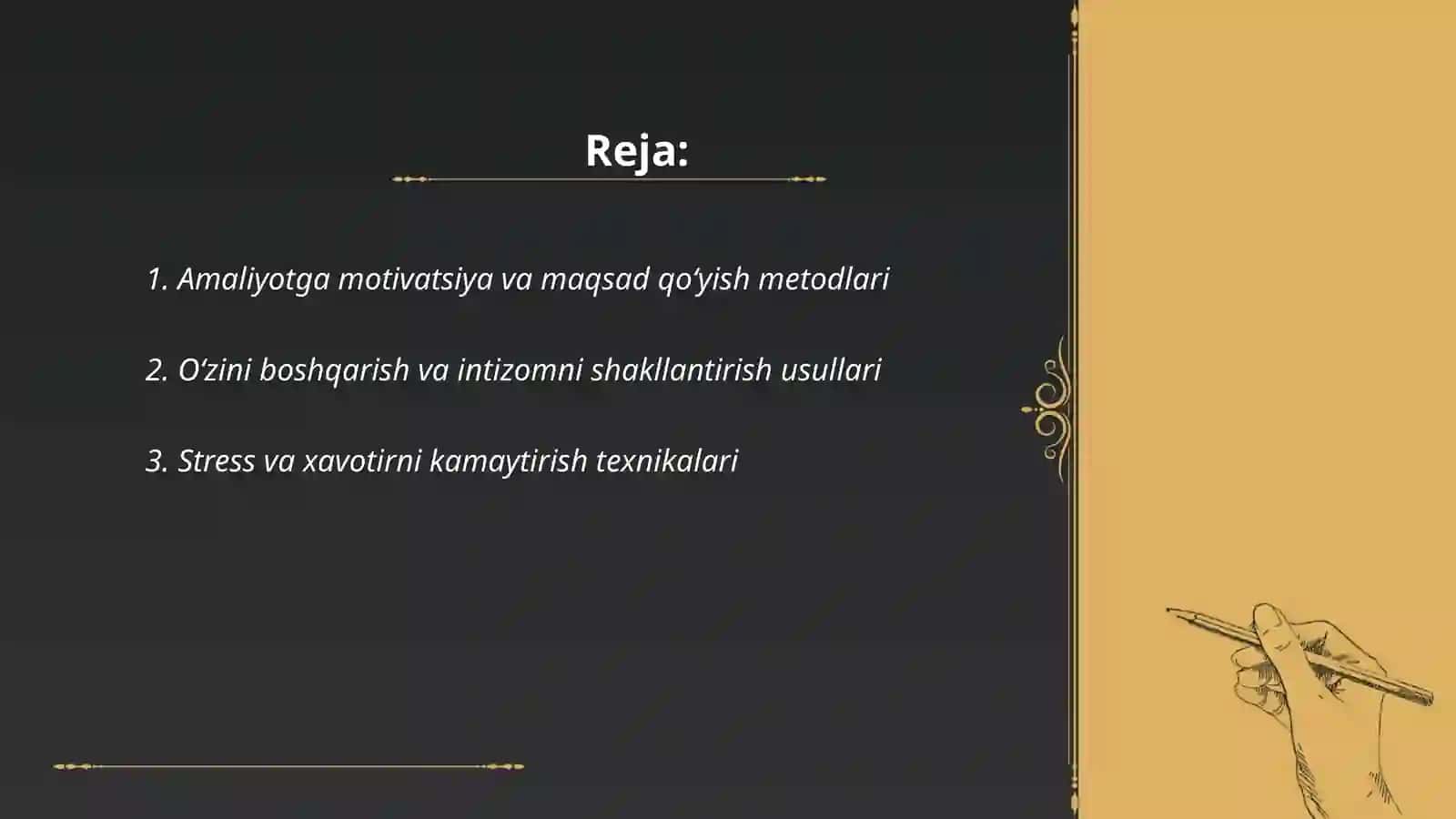 Tibbiyot talablari amaliyot jarayonida qóllaydigan asosiy psixologik metodlari 2