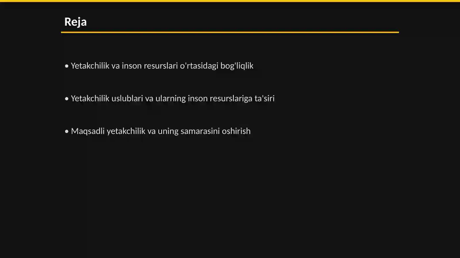 Inson resurslarini boshqarishda yetakchilik 2