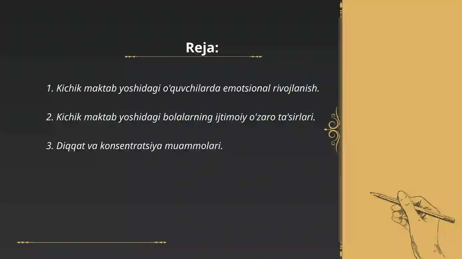 Kichik maktab yoshidagi oʻquvchilarning psixologik xususiyatlari 2