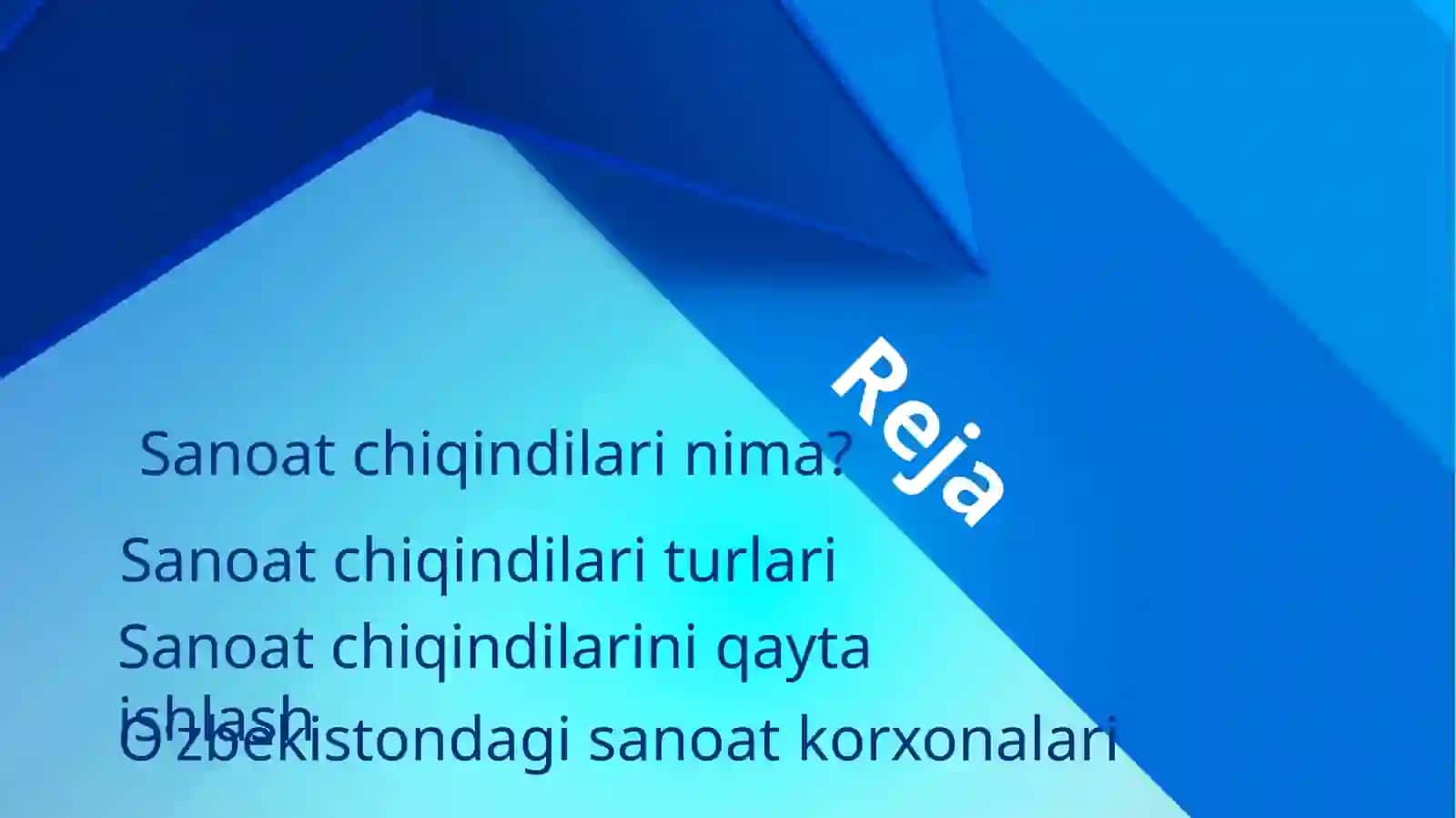 Sanoat chiqindilari 2