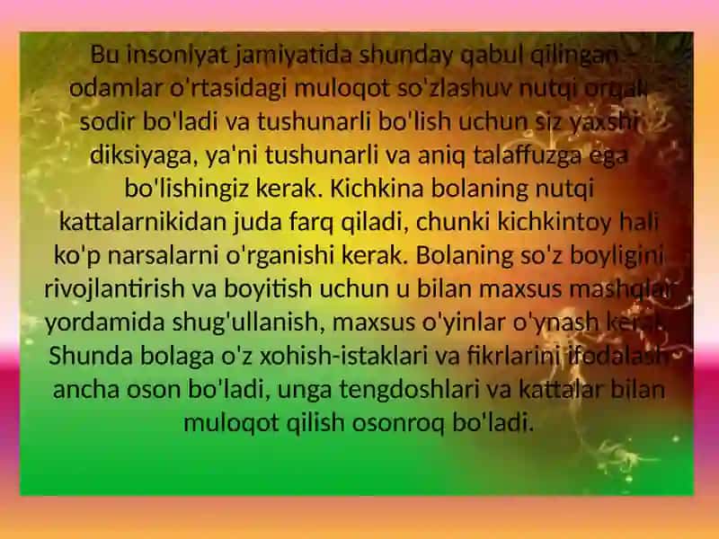 Bolalarniidrokjarayonigarahbarlikqilishreja 2
