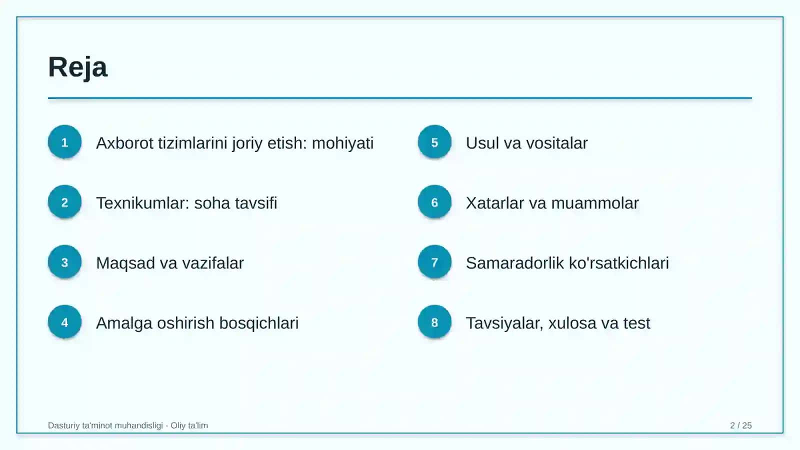 texnikumlarda axborot tizimlarini joriy etish 1402 2