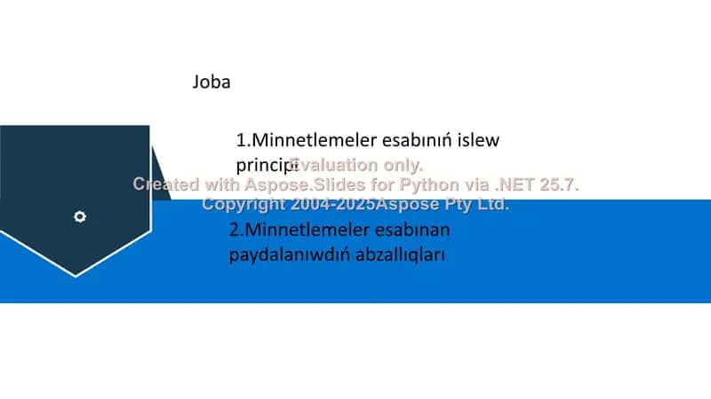 Minnetlemeler esabi 2