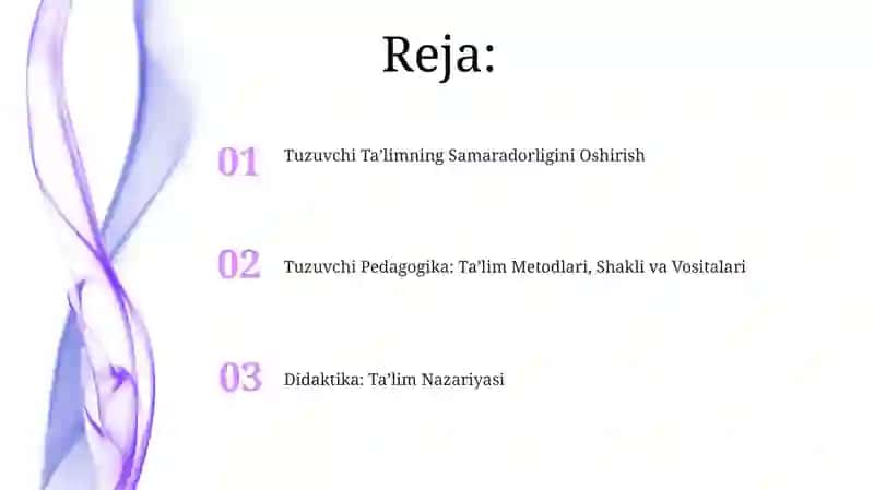 Korreksion pedagogika.Ta'lim metodlari, shakillari va vositalari.Didaktika ta'lim nazariyasi 2