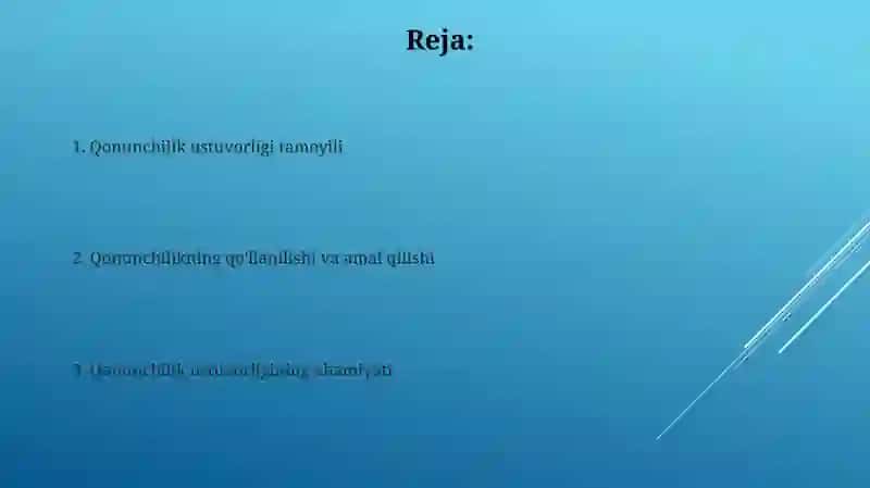 O'zbekistondagi qonun ustuvorligi holati 2