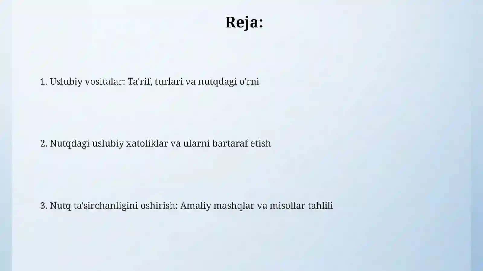 Uslubiy vositalar 2