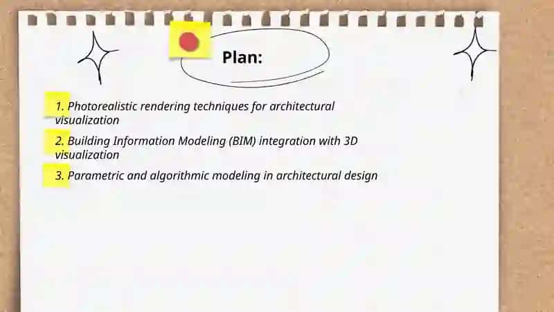 3D Visualization and Modeling in Architecture 2