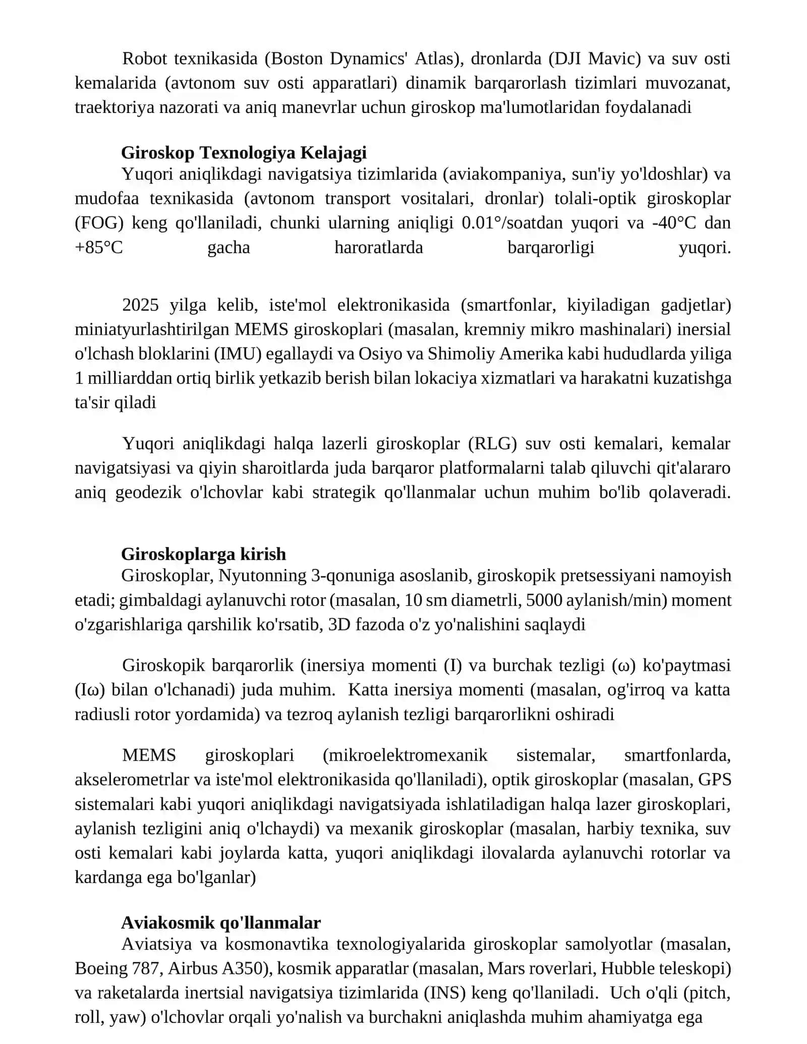 Giroskoplar 2