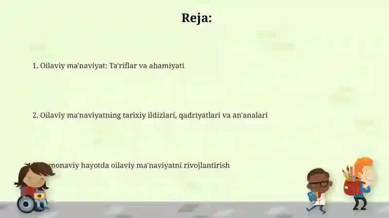 Oila manaviyati 2