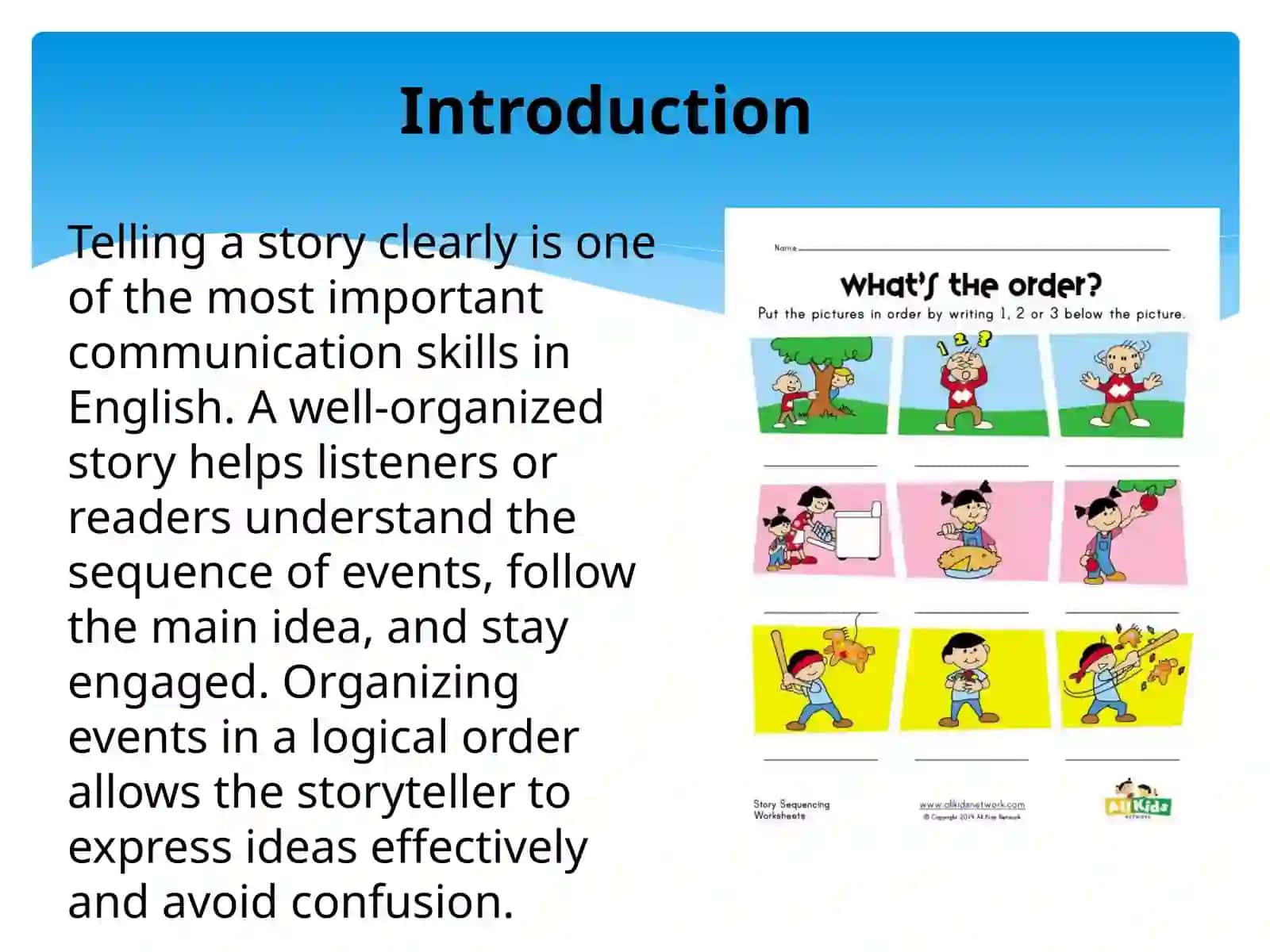How to Tell a Story Clearly in English 2