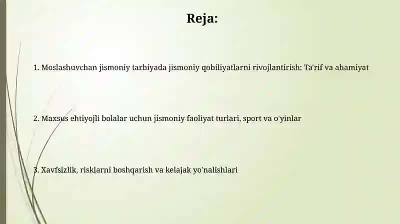 Adaptiv jismoniy tarbiyada jismoniy qoblyatlarni rivojlantirish 2