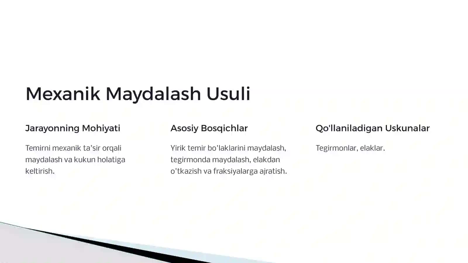 TemirKukunlarini Olish Usullari 2