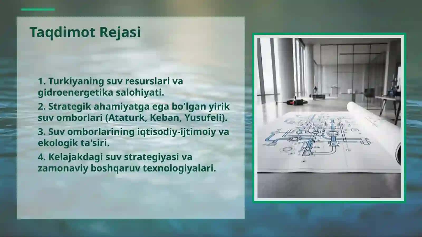 Turkiya Suv Omborlari: Milliy Boylik va Energetika Manbai 2
