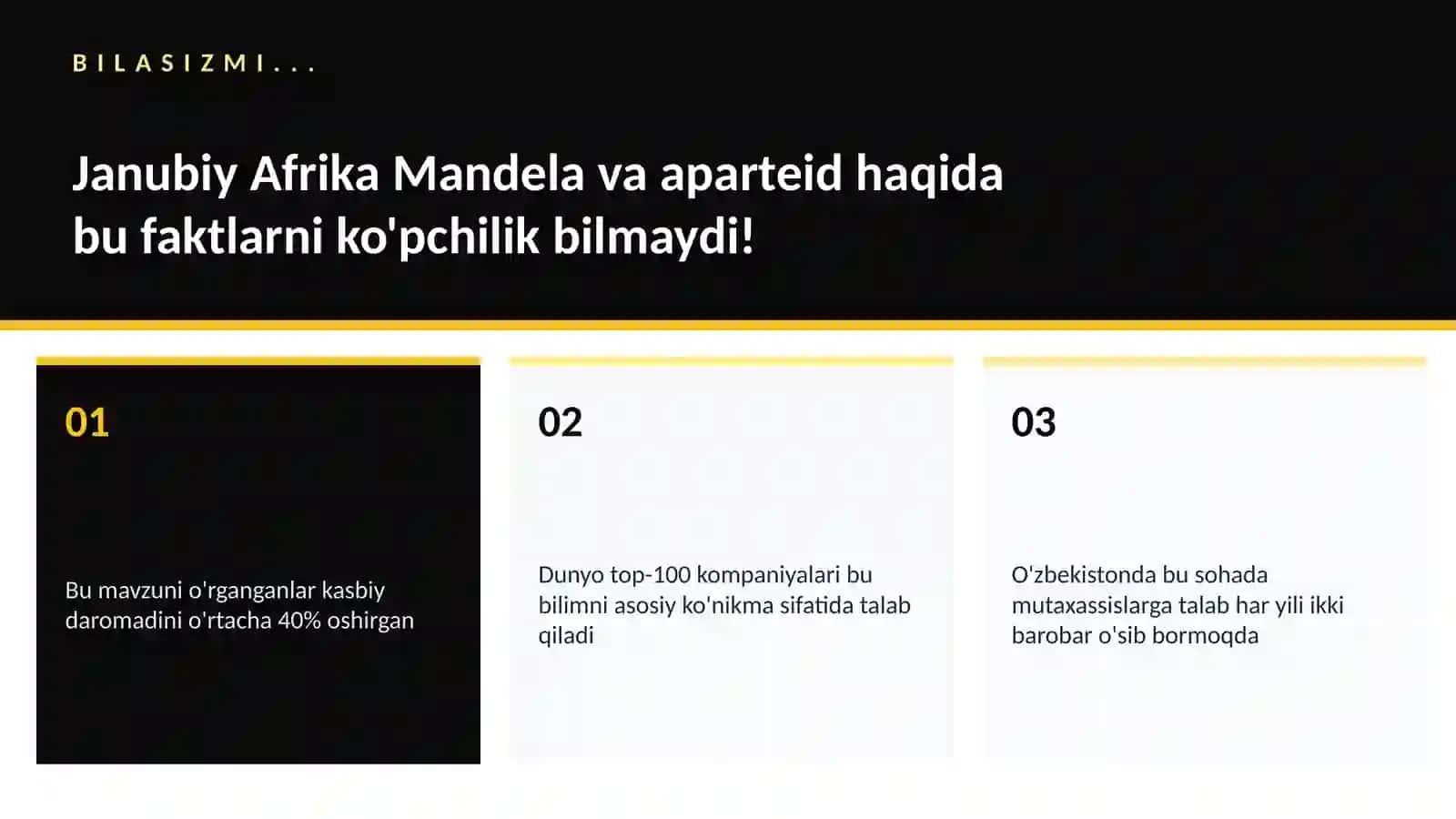 Janubiy Afrika Mandela va aparteid 2