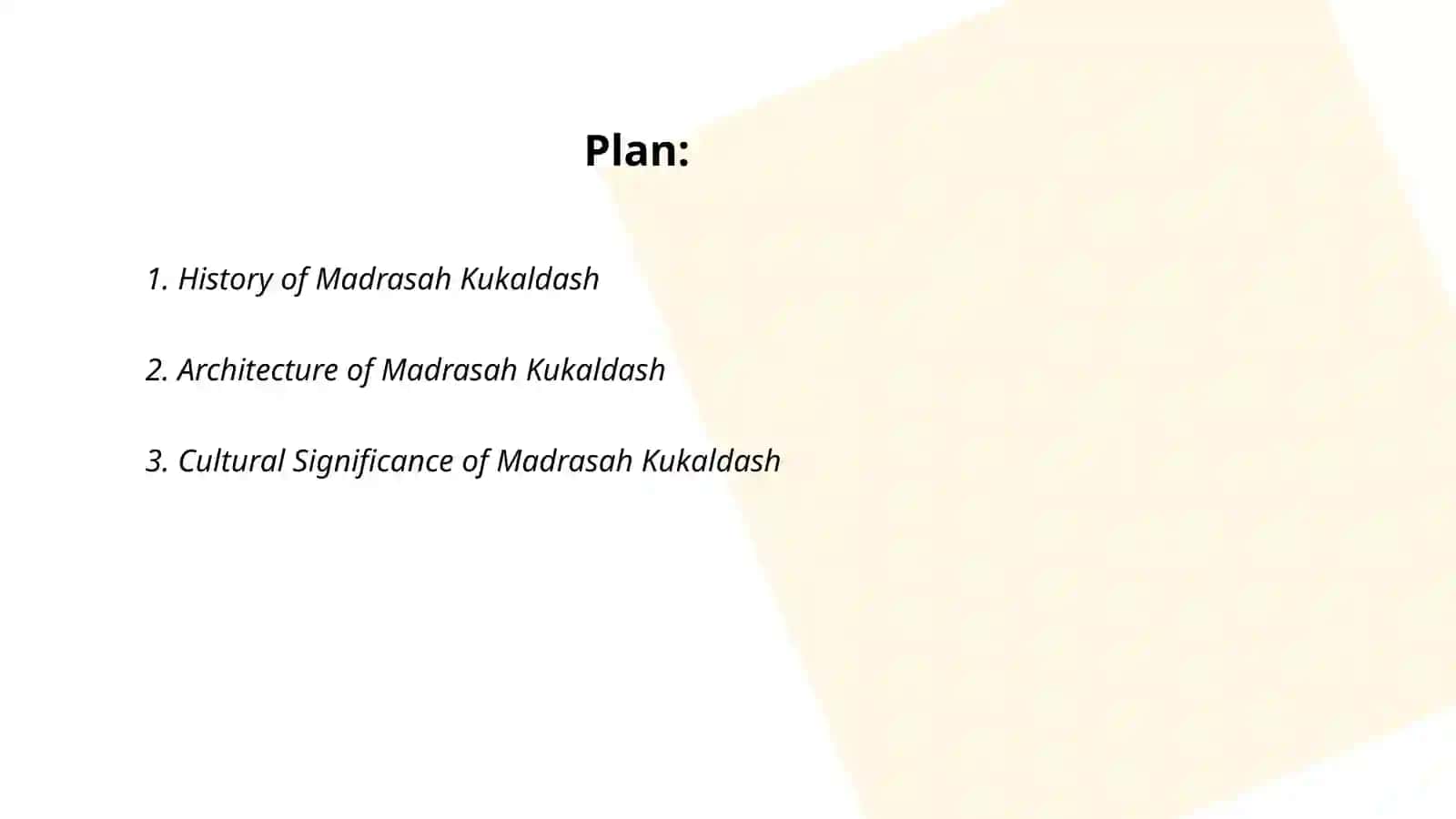 Madrasah Kukaldash 2