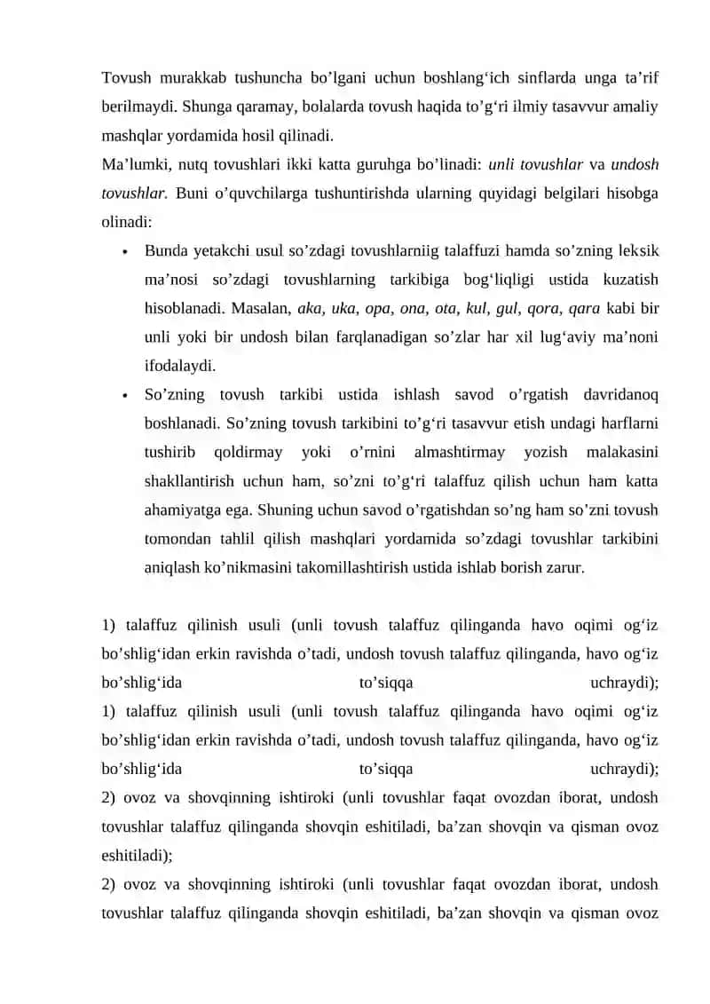 SAVOD O`RGATISHNING BO`G`IN USTIDA ISHLASH 2